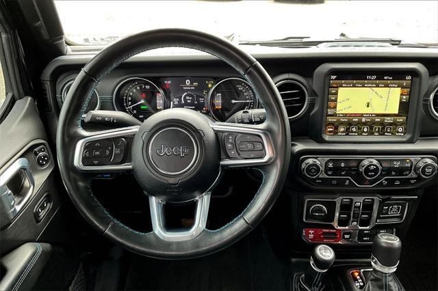 used 2021 Jeep Wrangler Unlimited 4xe car, priced at $36,410