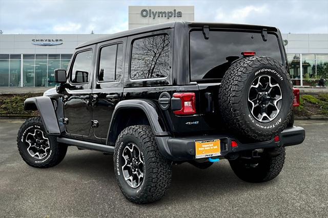 used 2021 Jeep Wrangler Unlimited 4xe car, priced at $36,410