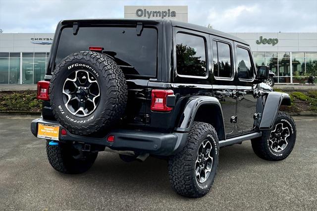 used 2021 Jeep Wrangler Unlimited 4xe car, priced at $36,410