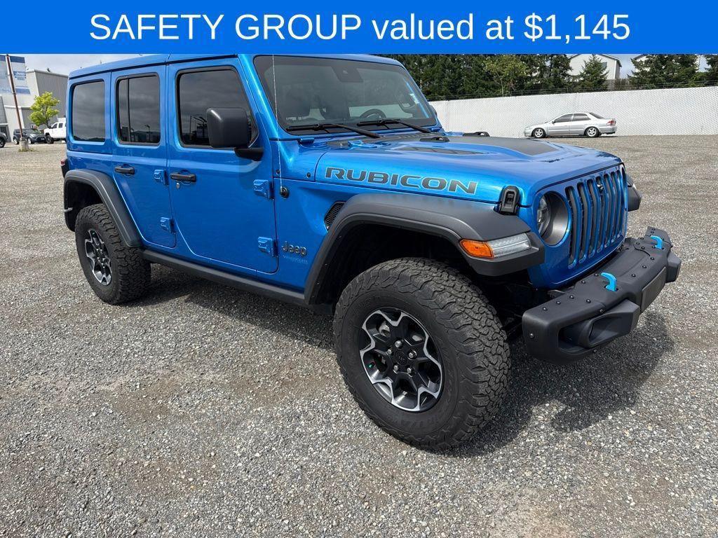 used 2022 Jeep Wrangler Unlimited 4xe car, priced at $33,498