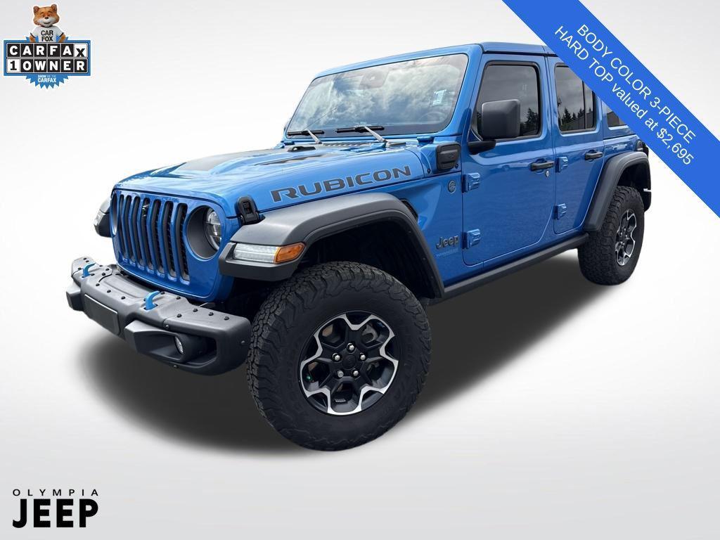 used 2022 Jeep Wrangler Unlimited 4xe car, priced at $35,998