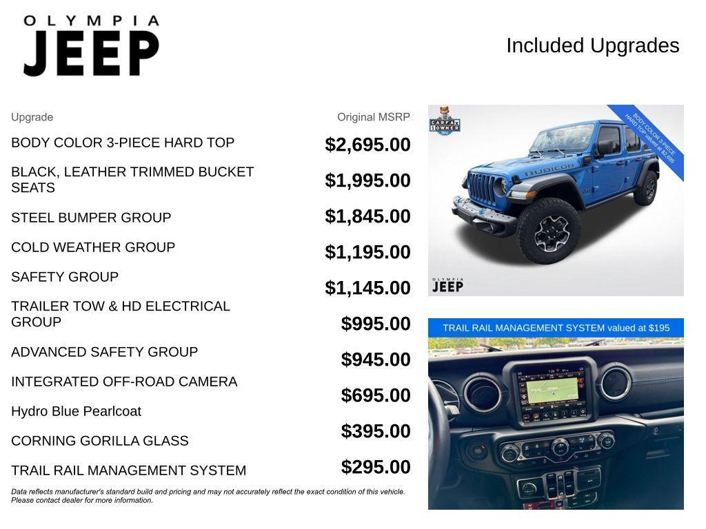 used 2022 Jeep Wrangler Unlimited 4xe car, priced at $33,498