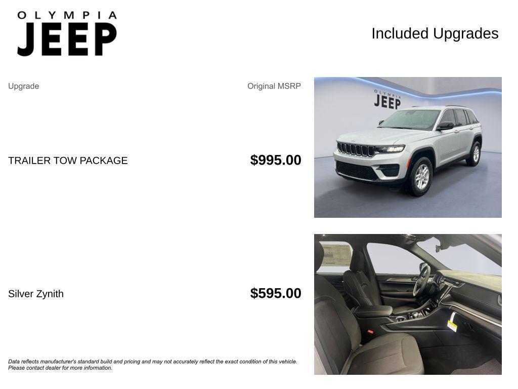 new 2025 Jeep Grand Cherokee car, priced at $41,620