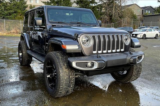 used 2021 Jeep Wrangler Unlimited car, priced at $37,912