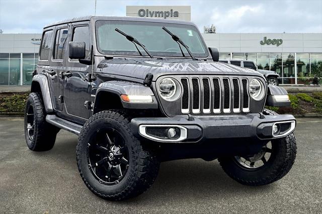 used 2021 Jeep Wrangler Unlimited car, priced at $35,887