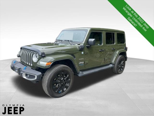 used 2022 Jeep Wrangler Unlimited 4xe car