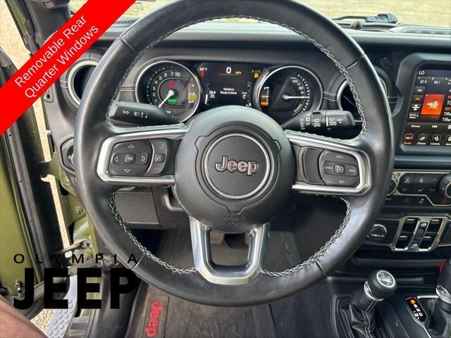 used 2022 Jeep Wrangler Unlimited 4xe car, priced at $35,994