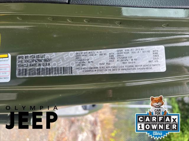 used 2022 Jeep Wrangler Unlimited 4xe car