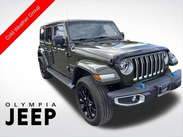 used 2022 Jeep Wrangler Unlimited 4xe car, priced at $35,994