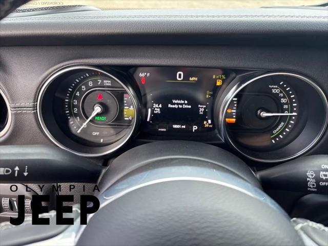 used 2022 Jeep Wrangler Unlimited 4xe car, priced at $35,994