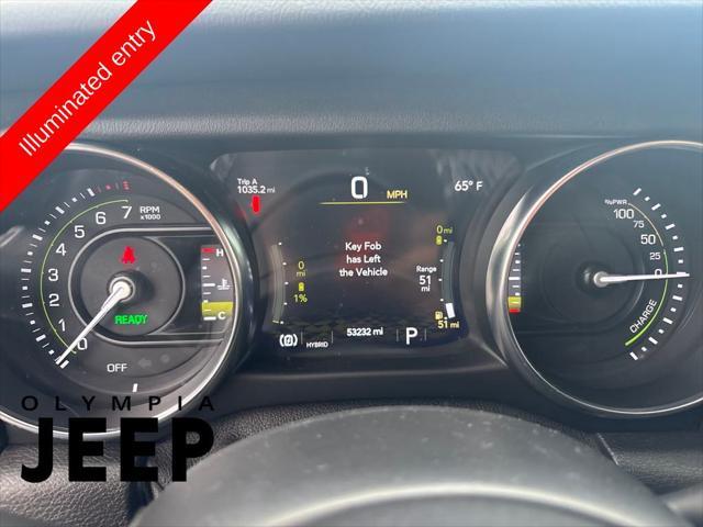used 2021 Jeep Wrangler Unlimited 4xe car, priced at $31,998