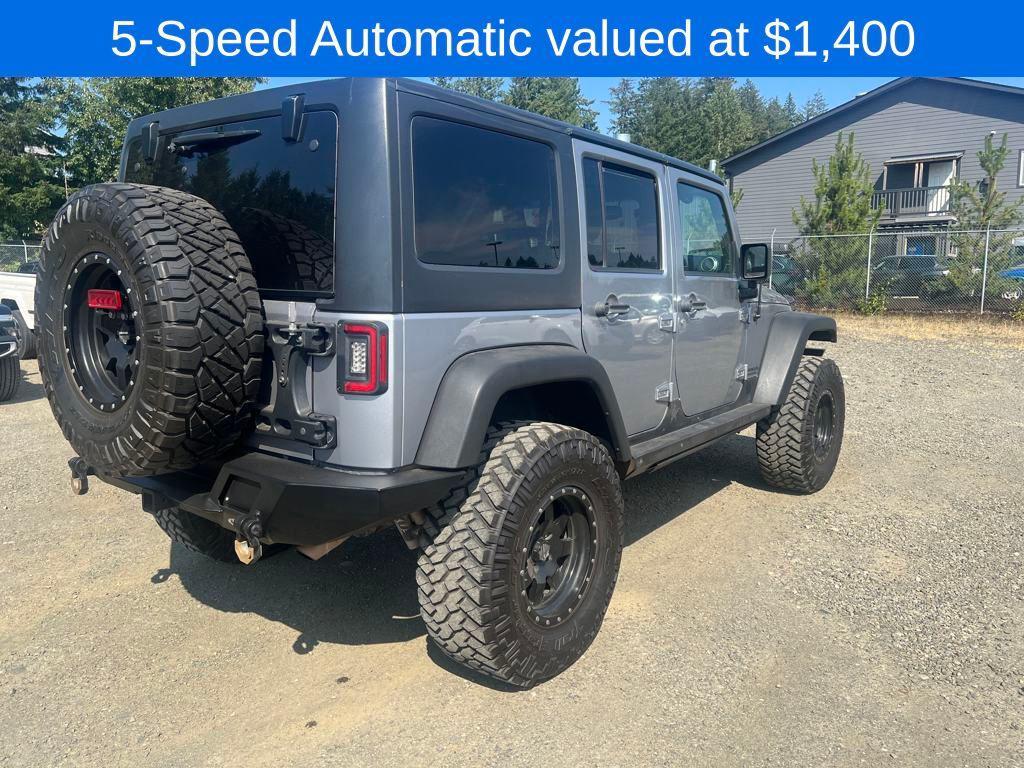used 2017 Jeep Wrangler Unlimited car, priced at $27,469