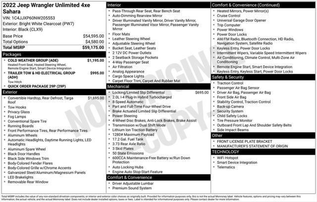 used 2022 Jeep Wrangler Unlimited 4xe car