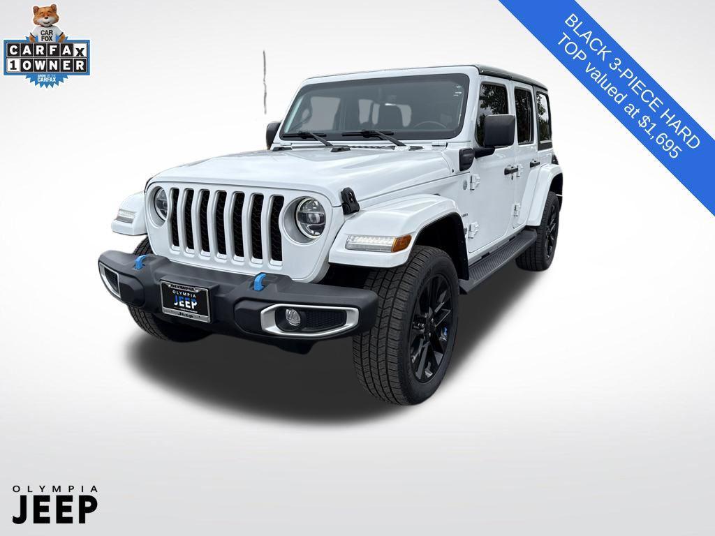 used 2022 Jeep Wrangler Unlimited 4xe car, priced at $30,485