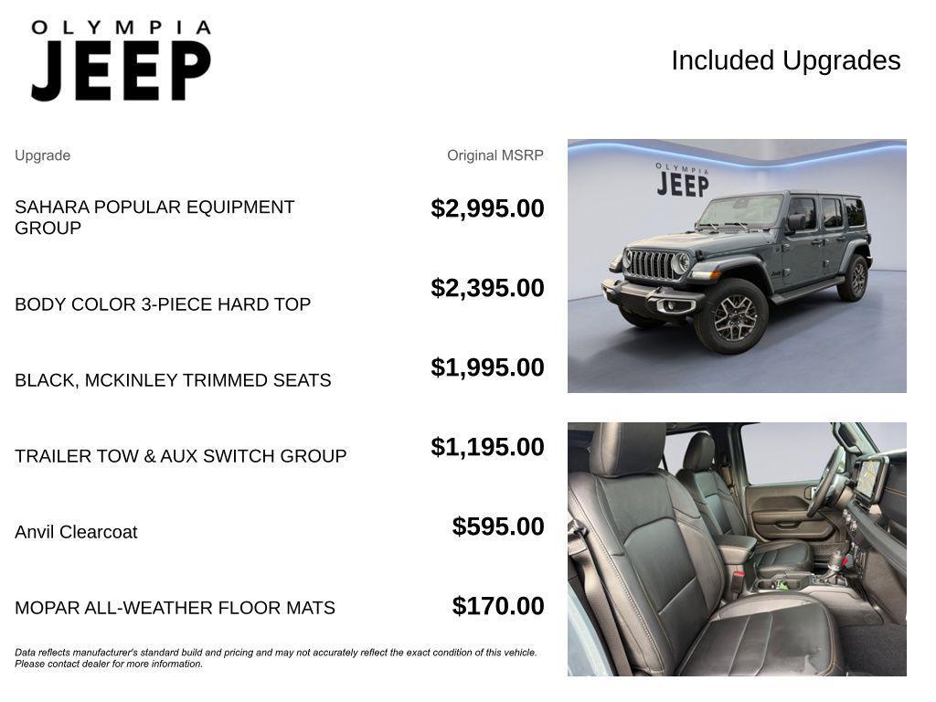 new 2026 Jeep Wrangler car, priced at $55,530