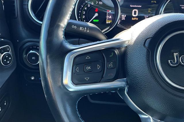 used 2022 Jeep Wrangler Unlimited 4xe car, priced at $37,488