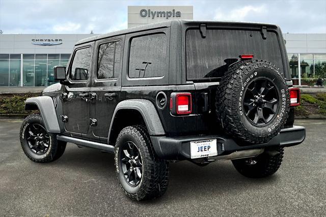 used 2021 Jeep Wrangler car, priced at $30,926