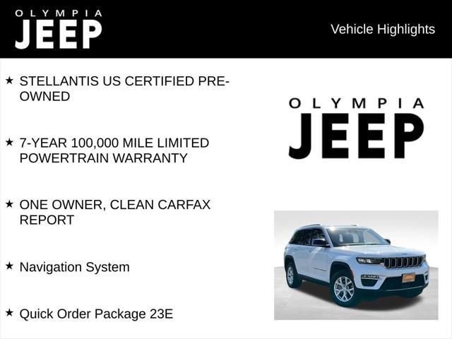 used 2023 Jeep Grand Cherokee car, priced at $30,498