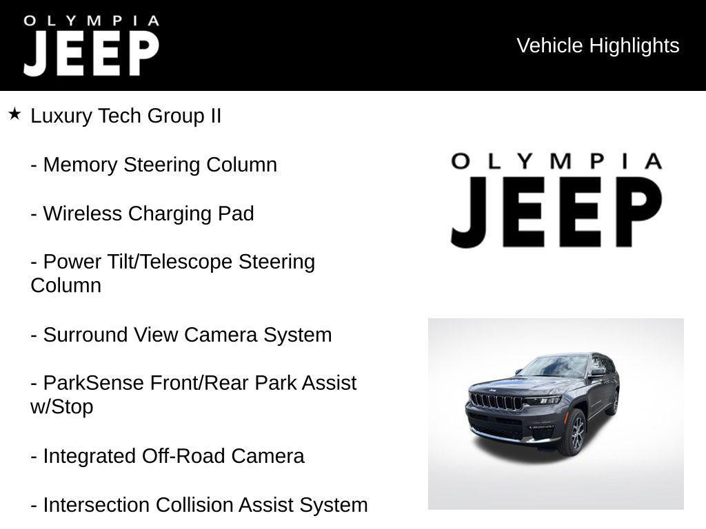 new 2025 Jeep Grand Cherokee L car, priced at $51,840