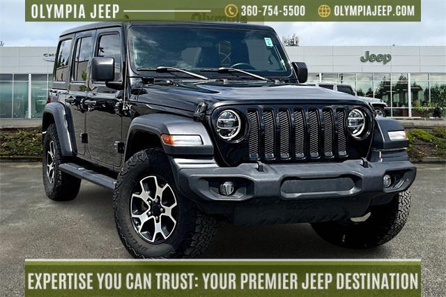 used 2020 Jeep Wrangler Unlimited car, priced at $30,998