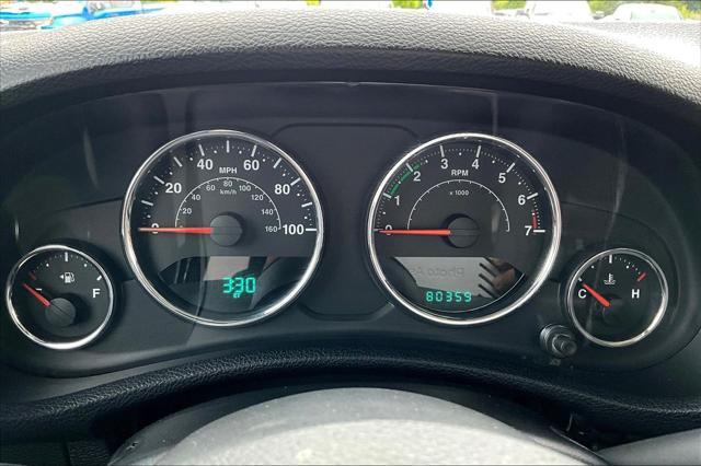 used 2012 Jeep Wrangler Unlimited car, priced at $18,498