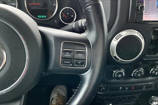 used 2012 Jeep Wrangler Unlimited car, priced at $18,498