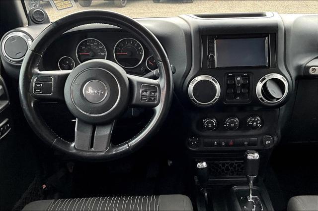 used 2012 Jeep Wrangler Unlimited car, priced at $18,498