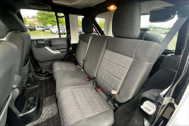 used 2012 Jeep Wrangler Unlimited car, priced at $18,498