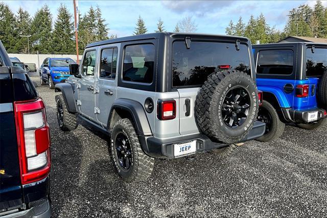 used 2023 Jeep Wrangler car, priced at $38,520