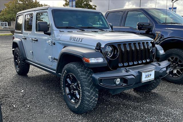 used 2023 Jeep Wrangler car, priced at $38,520