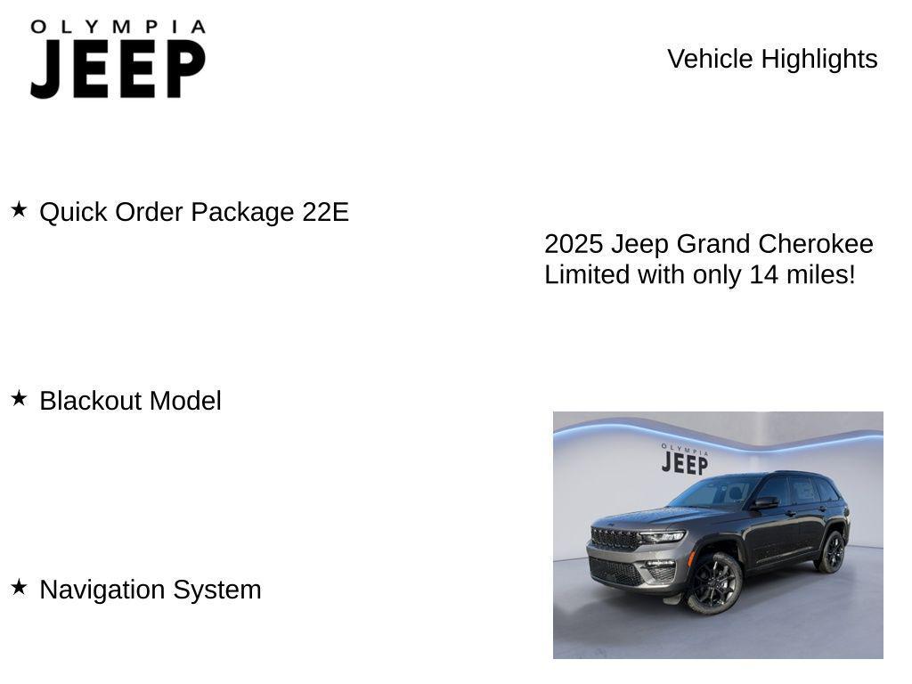 new 2025 Jeep Grand Cherokee car, priced at $46,752