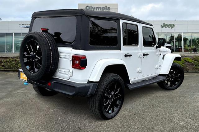 used 2022 Jeep Wrangler Unlimited 4xe car, priced at $32,998