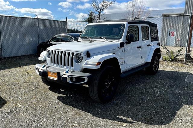 used 2022 Jeep Wrangler Unlimited 4xe car, priced at $34,529