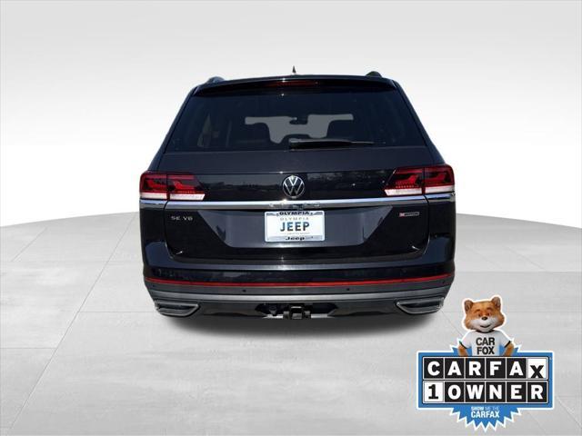used 2021 Volkswagen Atlas car, priced at $28,998