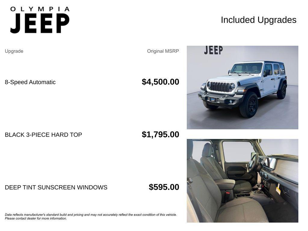 new 2025 Jeep Wrangler car, priced at $37,733