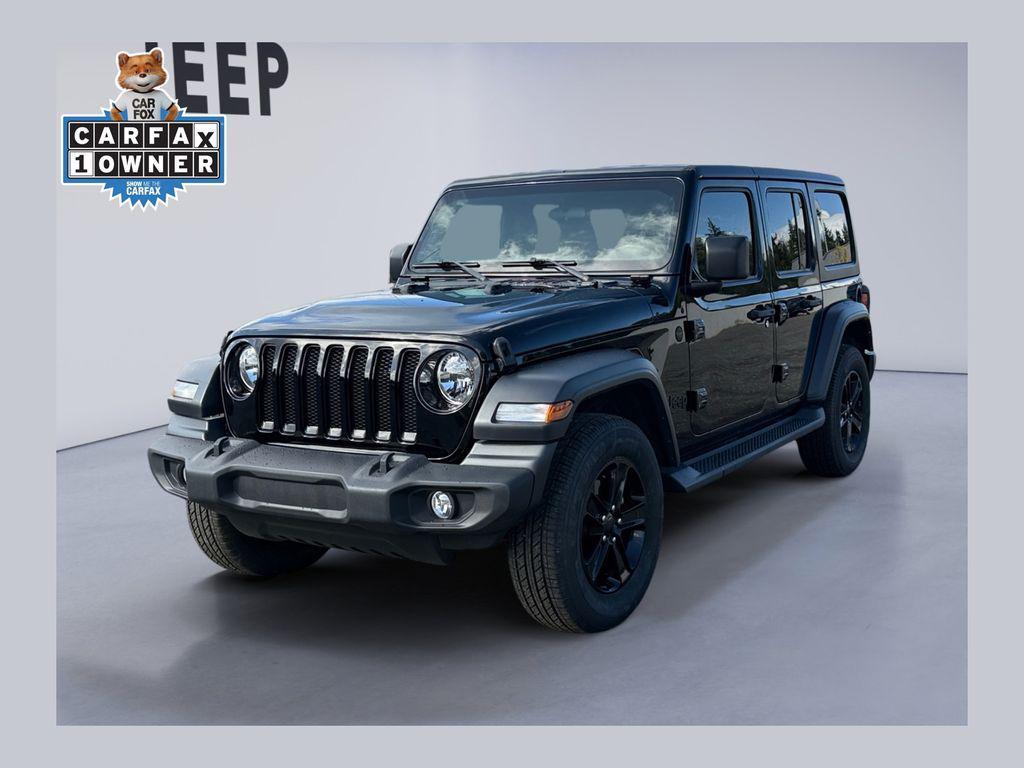 used 2022 Jeep Wrangler Unlimited car, priced at $32,998