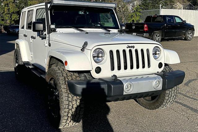 used 2013 Jeep Wrangler Unlimited car, priced at $21,998