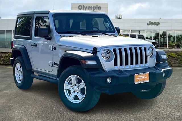 used 2023 Jeep Wrangler car, priced at $34,558