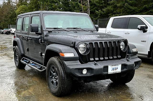 used 2021 Jeep Wrangler Unlimited car, priced at $29,642