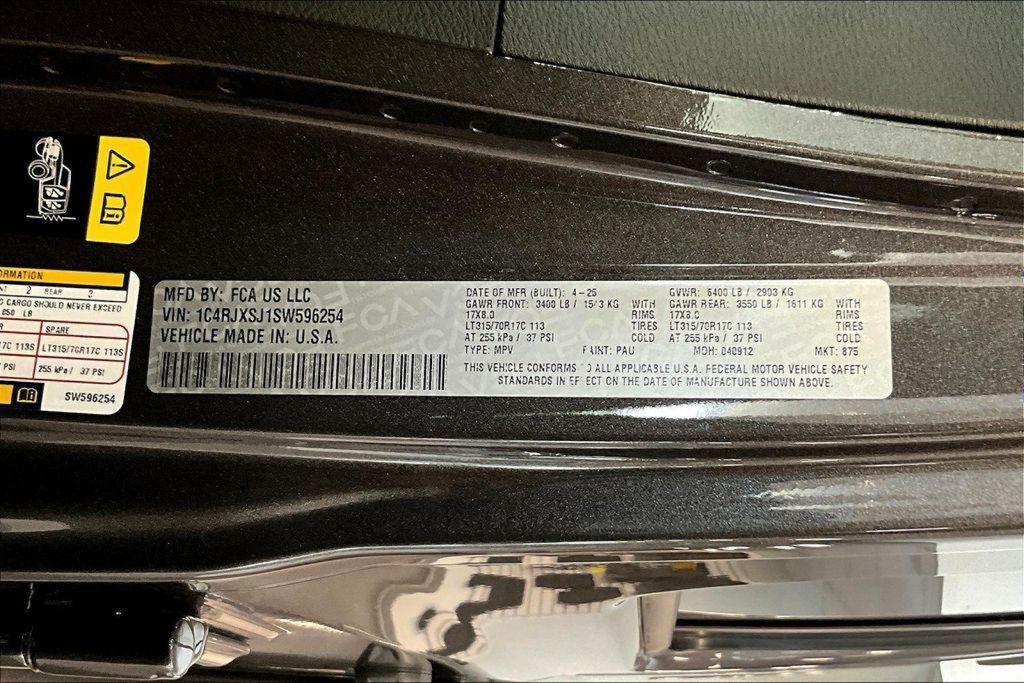 new 2025 Jeep Wrangler car, priced at $95,487