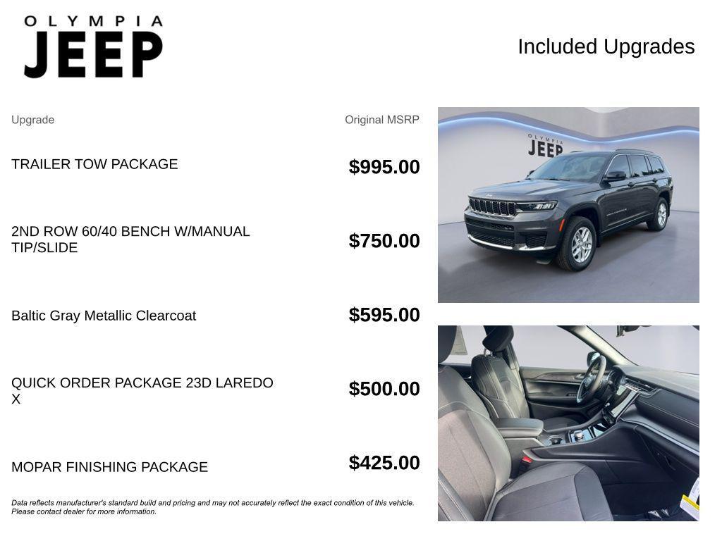 new 2025 Jeep Grand Cherokee L car, priced at $42,795