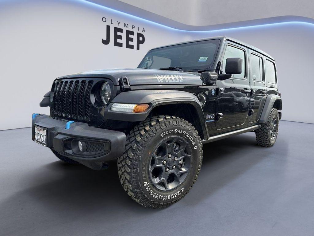 used 2023 Jeep Wrangler 4xe car, priced at $35,998