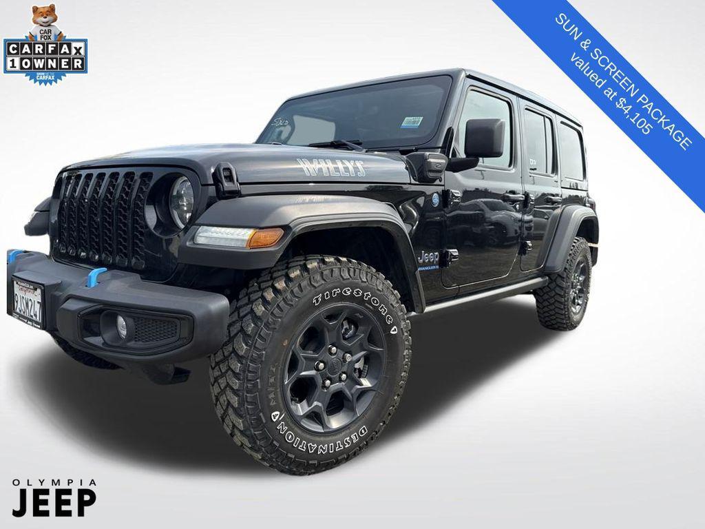 used 2023 Jeep Wrangler 4xe car, priced at $35,998