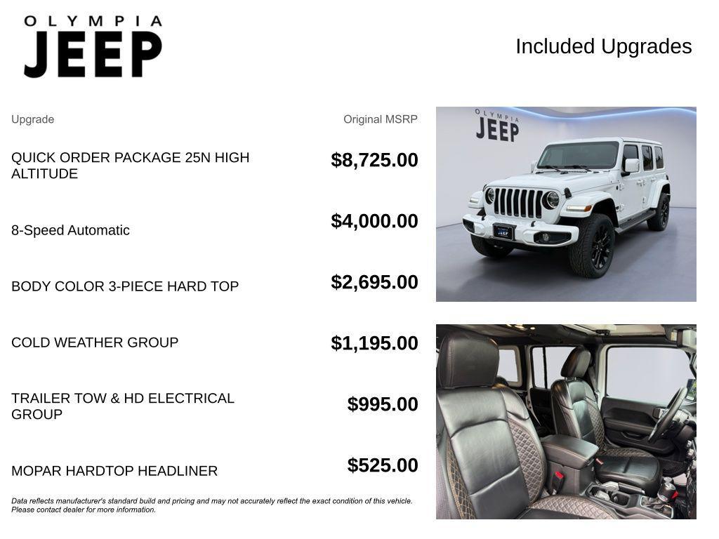 used 2022 Jeep Wrangler Unlimited car, priced at $34,488
