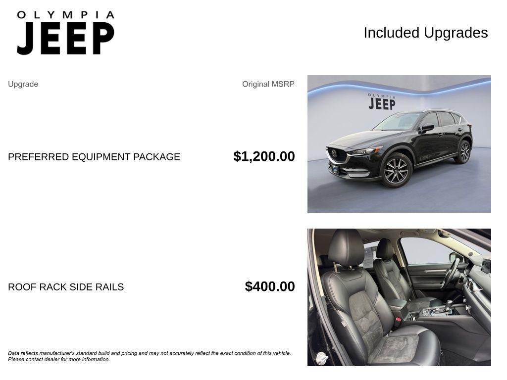 used 2018 Mazda CX-5 car, priced at $17,998