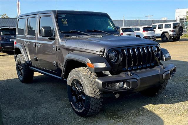 used 2021 Jeep Wrangler car, priced at $36,998