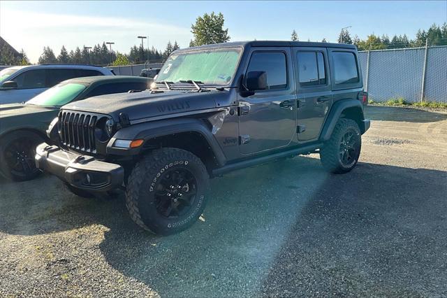 used 2021 Jeep Wrangler car, priced at $36,998