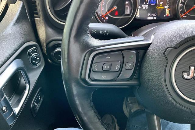 used 2021 Jeep Wrangler car, priced at $34,998