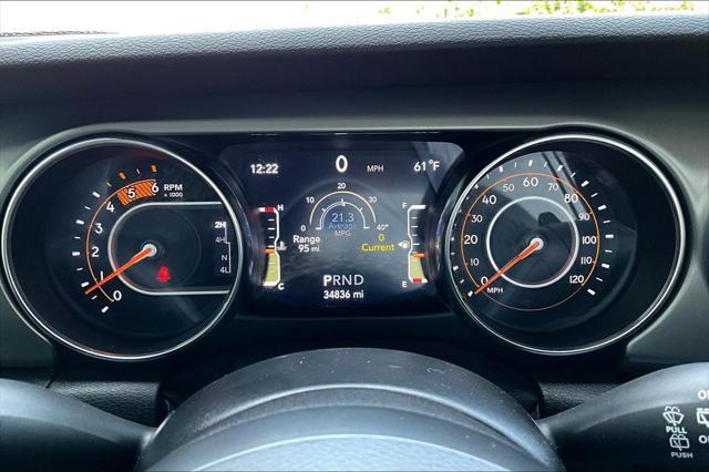 used 2021 Jeep Wrangler car, priced at $34,998