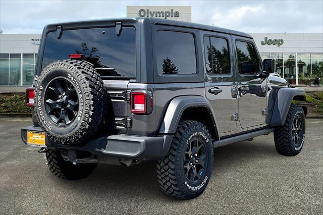 used 2021 Jeep Wrangler car, priced at $34,998